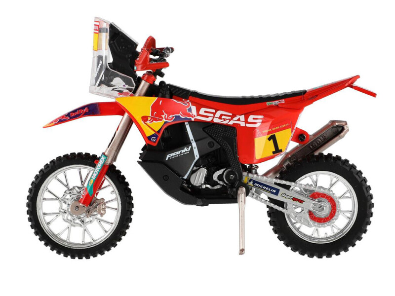 Bburago KTM GasGas RX450F Dakar 2023 1:18